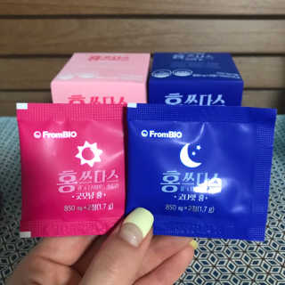 프롬바이오 홍쓰다스 아침,저녁 맞춤형 다이어트식품 14포+14포 — 5점을 준 리뷰어가 2019년 9월 올린 사용 사진