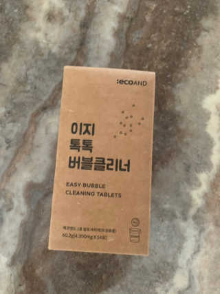 [에코앤드]이지톡톡 버블클리너 1종세척제 — 4점을 준 리뷰어가 2019년 7월 올린 사용 사진