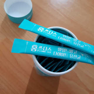 홍쓰다스 다이어트유산균, 체지방감소와 장건강개선 — 5점을 준 리뷰어가 2019년 8월 올린 사용 사진