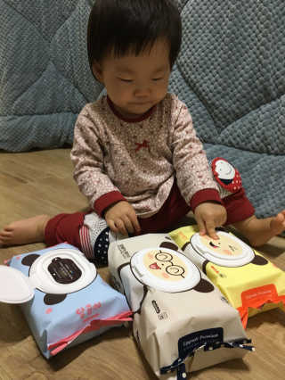 달곰이 물티슈 — 4점을 준 리뷰어가 2017년 1월 올린 사용 사진