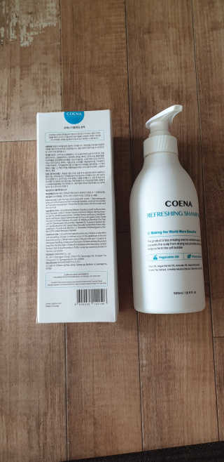 코에나샴푸 500ml — 5점을 준 리뷰어가 2019년 7월 올린 사용 사진