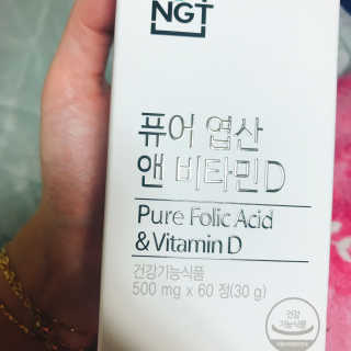네츄럴굿띵스 퓨어 락토 철분 60일분 — 4.67점을 준 리뷰어가 2018년 2월 올린 사용 사진