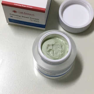 셀퓨전씨 카밍 다운 크림 — 4.17점을 준 리뷰어가 2018년 11월 올린 사용 사진