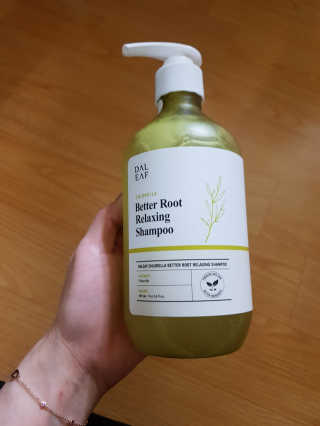 달리프 클로렐라 베러 루트 릴렉싱 샴푸 500ml — 5점을 준 리뷰어가 2020년 2월 올린 사용 사진