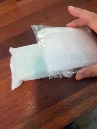 솝퓨리 노세범 샴푸바 지성두피 고체샴푸 — 4점을 준 리뷰어가 2019년 7월 올린 사용 사진