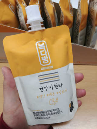 자연원 복다방 2종 100ml 10포씩 — 4.17점을 준 리뷰어가 2018년 12월 올린 사용 사진