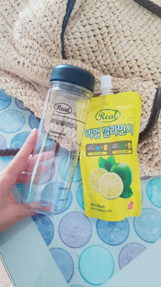 장수농가 리얼깔라만시 — 5점을 준 리뷰어가 2018년 6월 올린 사용 사진