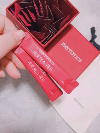 겁먹지마 다이어트유산균 피토틱스레드 — 3점을 준 리뷰어가 2019년 5월 올린 사용 사진
