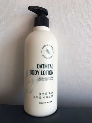 (주)에네스티 내추럴 촉촉  오트밀 바디로션 500ml — 5점을 준 리뷰어가 2020년 3월 올린 사용 사진