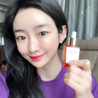 비건화장품 멜릭서 피부 활력 부스터 멜릭서 비타민 세럼 — 5점을 준 리뷰어가 2019년 2월 올린 사용 사진