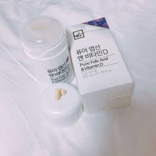 네츄럴굿띵스 퓨어 락토 철분 60일분 — 5점을 준 리뷰어가 2018년 2월 올린 사용 사진