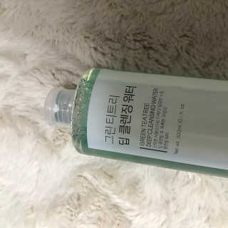 (주)에네스티 그린 티트리 딥 클렌징 워터 300ml — 4점을 준 리뷰어가 2020년 1월 올린 사용 사진