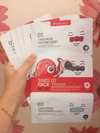 나이팅게일 TAKO PACK NOSE [문어코팩] — 4.5점을 준 리뷰어가 2016년 12월 올린 사용 사진
