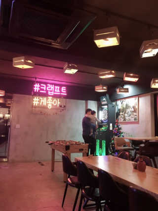 [크랩프트 신도림본점] 쉬림프 샐러드 피자 — 5점을 준 리뷰어가 2018년 12월 올린 사용 사진