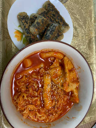 화곡미담 옛날 떡볶이 — 4점을 준 리뷰어가 2020년 3월 올린 사용 사진