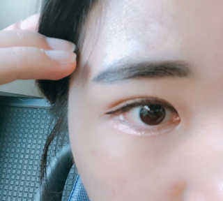 뷰티핏 아이브로우 듀얼 볼륨 틴트 — 4.33점을 준 리뷰어가 2018년 11월 올린 사용 사진