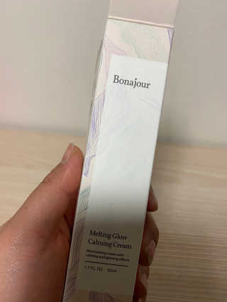 보나쥬르 멜팅 글로우 카밍 크림 50ml — 4.5점을 준 리뷰어가 2020년 1월 올린 사용 사진