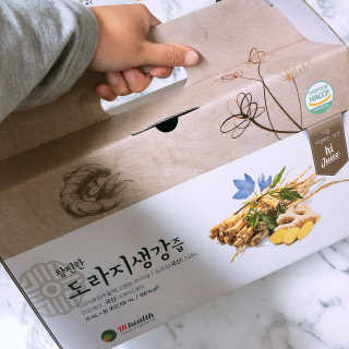 [하이헬스] 환절기에 좋은 참진한 도라지생강즙 30포 — 5점을 준 리뷰어가 2019년 11월 올린 사용 사진