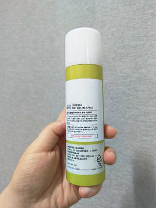 달리프 클로렐라 베러 루트 쿨링 스프레이 100ml — 4점을 준 리뷰어가 2019년 7월 올린 사용 사진