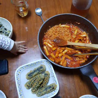 화곡미담 옛날 떡볶이 — 3점을 준 리뷰어가 2020년 2월 올린 사용 사진