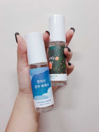 르플랑 제주 패브릭 퍼퓸 60ml 8종 — 5점을 준 리뷰어가 2018년 10월 올린 사용 사진