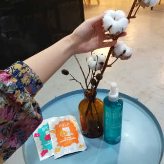 비알티씨 안티폴루션 블랙헤드 클렌징오일+티백클렌저 2매 — 4.5점을 준 리뷰어가 2019년 5월 올린 사용 사진