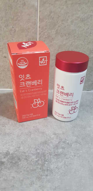 네츄럴굿띵스 잇츠 크랜베리 1병 30일분 — 5점을 준 리뷰어가 2019년 11월 올린 사용 사진