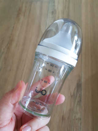 엄마의 바램을 담은 프리미엄 감성젖병 오유위시 90ml — 5점을 준 리뷰어가 2020년 3월 올린 사용 사진
