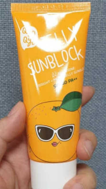 쿄쿄 젤리선블록 리뷰 사진