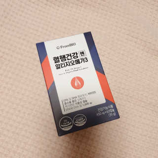 프롬바이오 혈액순환과 눈 건강을 동시에 혈행건강엔알티지오메3 — 5점을 준 리뷰어가 2019년 11월 올린 사용 사진
