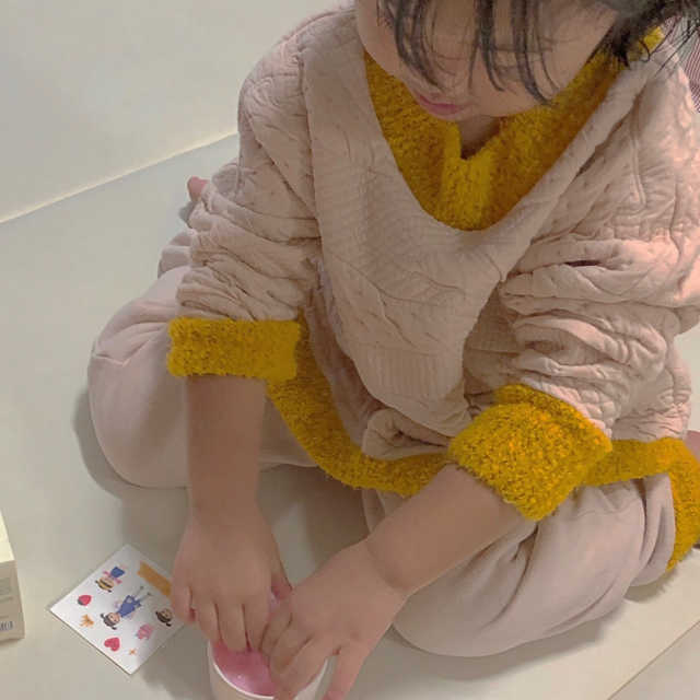 꼬모조이 쫀득쫀득 콩순이 슬라임 크림 리뷰 사진