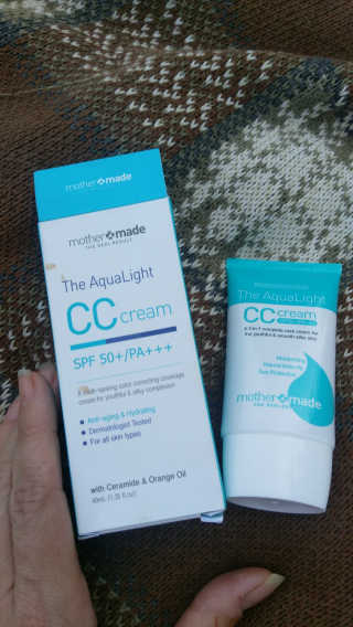 마더메이드 더 아쿠아라이트 CC크림 SPF50+ PA+++ — 4점을 준 리뷰어가 2019년 6월 올린 사용 사진