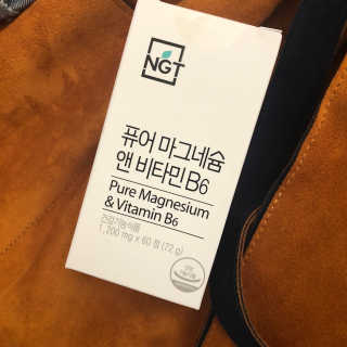 네츄럴굿띵스 퓨어 마그네슘 앤 비타민B6 30일분 — 4.83점을 준 리뷰어가 2018년 5월 올린 사용 사진