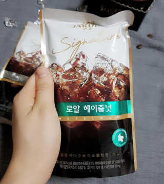 (주)쟈뎅 쟈뎅 시그니처 블랙, 헤이즐넛 230ml — 5점을 준 리뷰어가 2018년 7월 올린 사용 사진