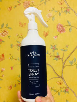 셀로몬 토일렛 스프레이 500ml — 4.33점을 준 리뷰어가 2018년 5월 올린 사용 사진