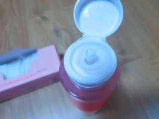 프레티 복숭아 토너 + 소프트 엠보 코튼 화장솜 — 4점을 준 리뷰어가 2019년 4월 올린 사용 사진