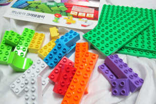 햇님토이 크레용 블럭, 비비드 파스텔 색상 150PCS — 5점을 준 리뷰어가 2018년 10월 올린 사용 사진