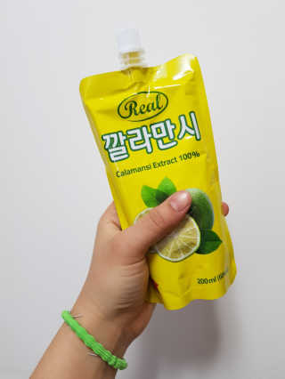 장수농가 리얼깔라만시 — 4점을 준 리뷰어가 2018년 4월 올린 사용 사진