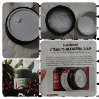 바이 위시트랜드 VITAMIN 75 CREAM — 4.5점을 준 리뷰어가 2017년 4월 올린 사용 사진