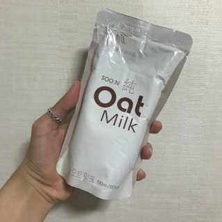순오트밀크, soon oat milk — 5점을 준 리뷰어가 2018년 8월 올린 사용 사진
