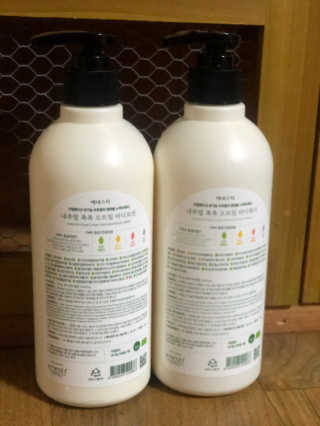 (주)에네스티 내추럴 촉촉  오트밀 바디워시 500ml — 5점을 준 리뷰어가 2020년 3월 올린 사용 사진