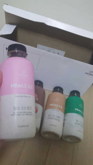 인테이크 밀스 3.0 Trial Kit(보틀형 5종) — 4.5점을 준 리뷰어가 2017년 4월 올린 사용 사진