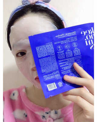 키노닉스 Querencia_Flawless 마스크팩 — 5점을 준 리뷰어가 2019년 4월 올린 사용 사진