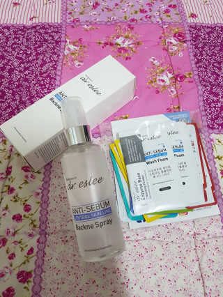 dr.eslee 안티세범 백크네 스프레이 — 5점을 준 리뷰어가 2019년 4월 올린 사용 사진