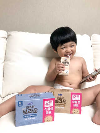헤이미스터브라운 [매일유업] 헤이 미스터브라운 12개입 — 5점을 준 리뷰어가 2019년 8월 올린 사용 사진