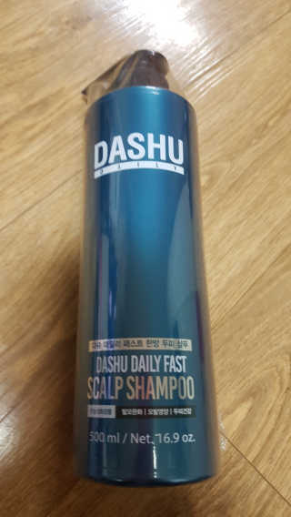 다슈코리아 다슈 데일리 패스트 한방 두피 샴푸 500ml — 4점을 준 리뷰어가 2020년 2월 올린 사용 사진