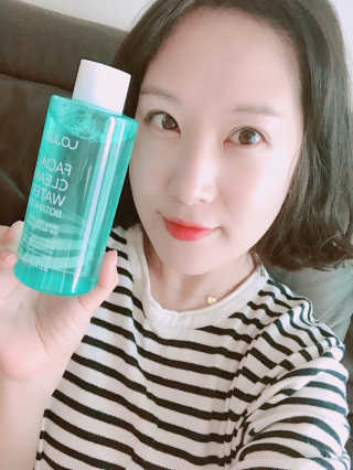 롤리오 페이셜 클렌징 워터 보타니컬 믹스 — 4.5점을 준 리뷰어가 2018년 3월 올린 사용 사진
