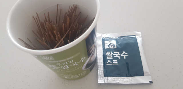 우리밀 톳쌀국수 리뷰 사진
