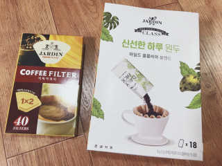 (주)쟈뎅 [쟈뎅] 클래스 신선한 하루 원두+여과지 SET — 4.5점을 준 리뷰어가 2019년 3월 올린 사용 사진