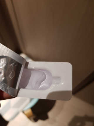 야시엔코 앰플수면팩 퍼플 — 4.5점을 준 리뷰어가 2019년 2월 올린 사용 사진
